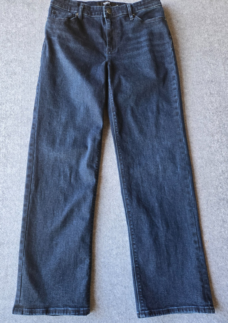 Hudson Los Angeles Women's Straight Leg Jeans Indigo Blue Size 8 (28"x27")